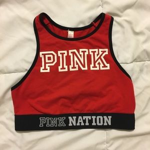 PINK sports bra!